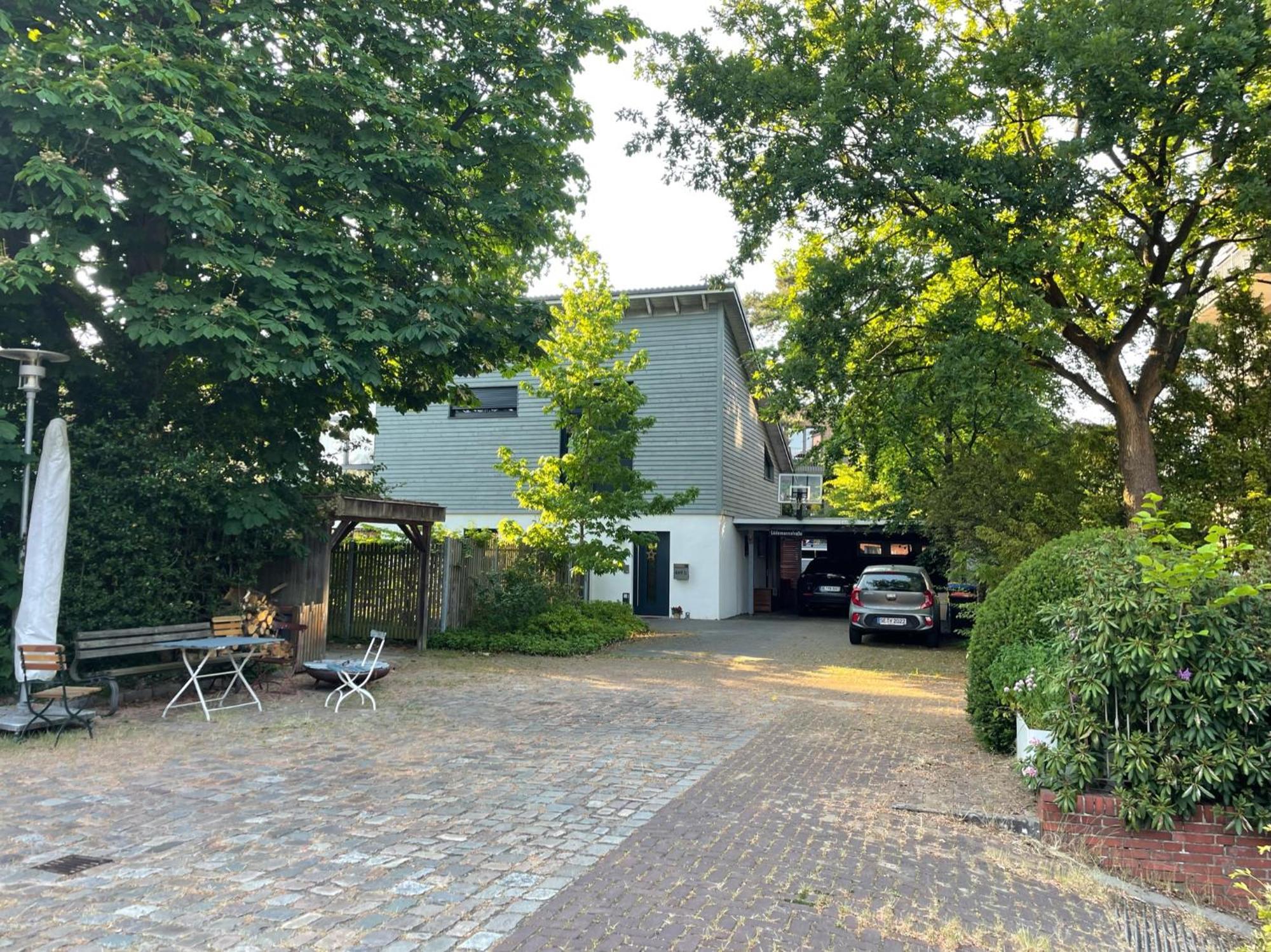 Modernes Holzhaus Im Skandinavischen Stil Mit Sauna, Garten Und 2 Katzen Norderstedt Exteriér fotografie